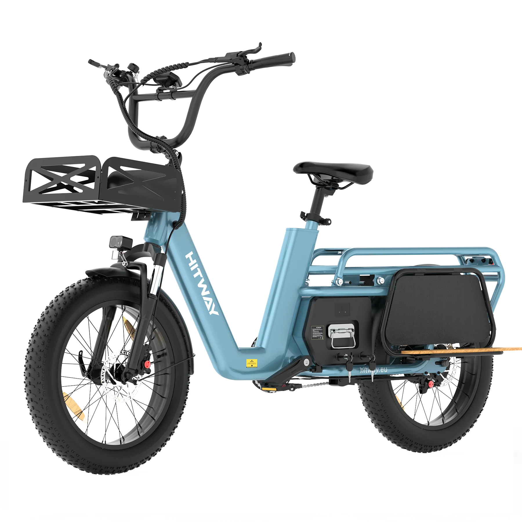 BK-T2 Longtail Electric Cargo Bike - Image 11