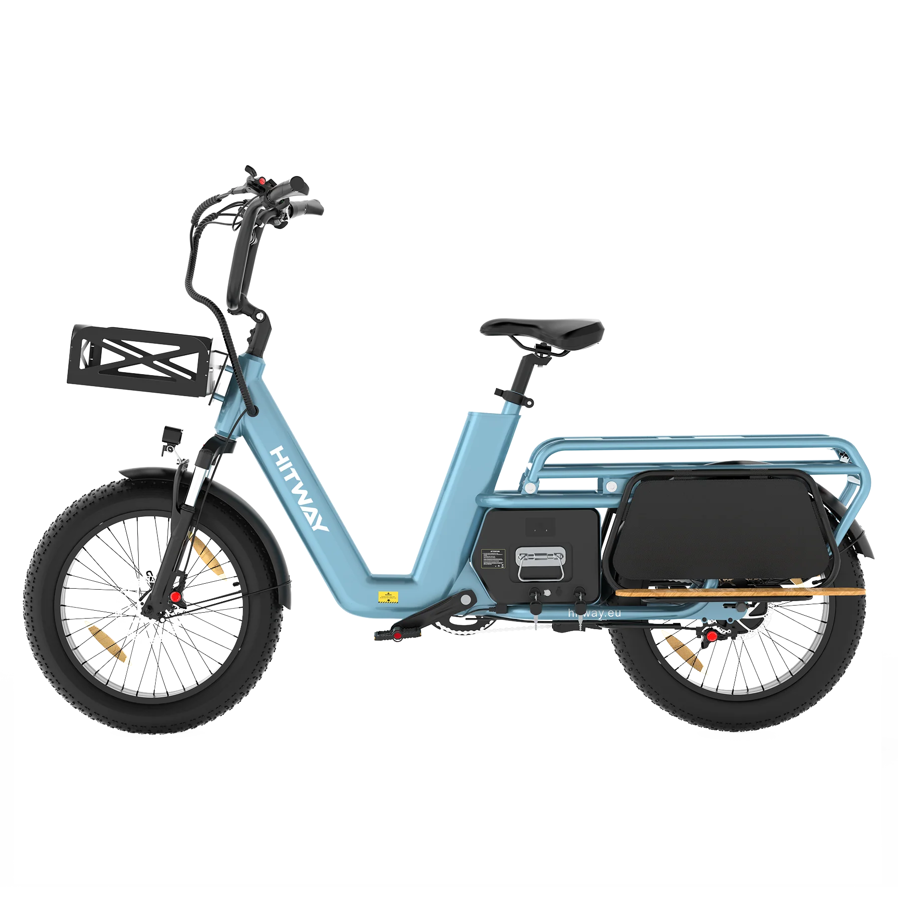 BK-T2 Longtail Electric Cargo Bike - Image 13
