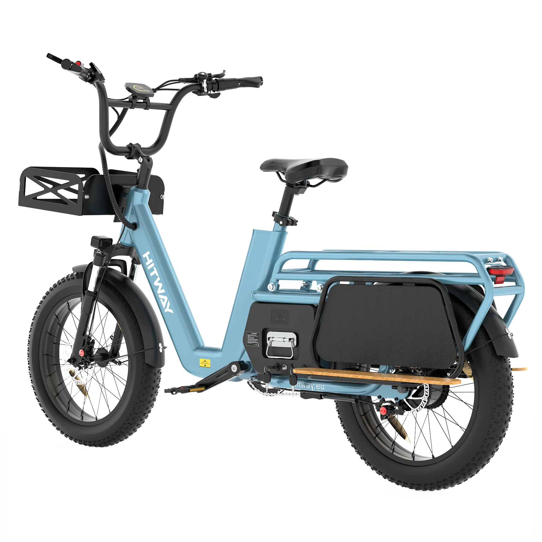BK-T2 Longtail Electric Cargo Bike - Image 14