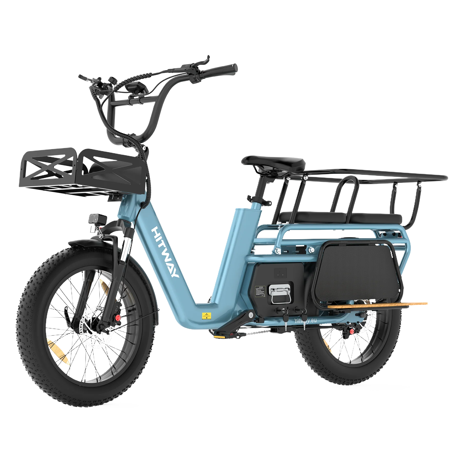 BK-T2 Longtail Electric Cargo Bike - Image 16
