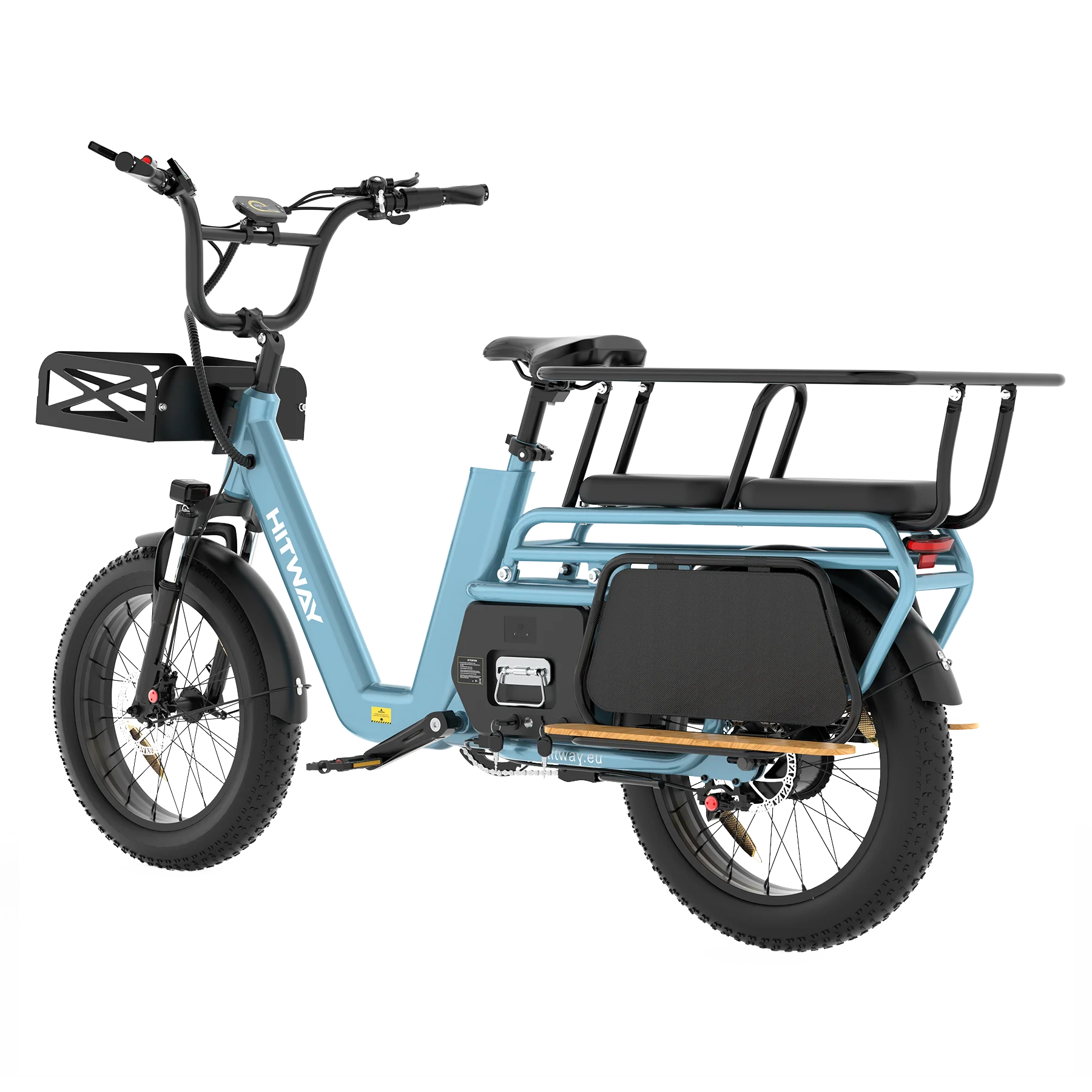 BK-T2 Longtail Electric Cargo Bike - Image 17