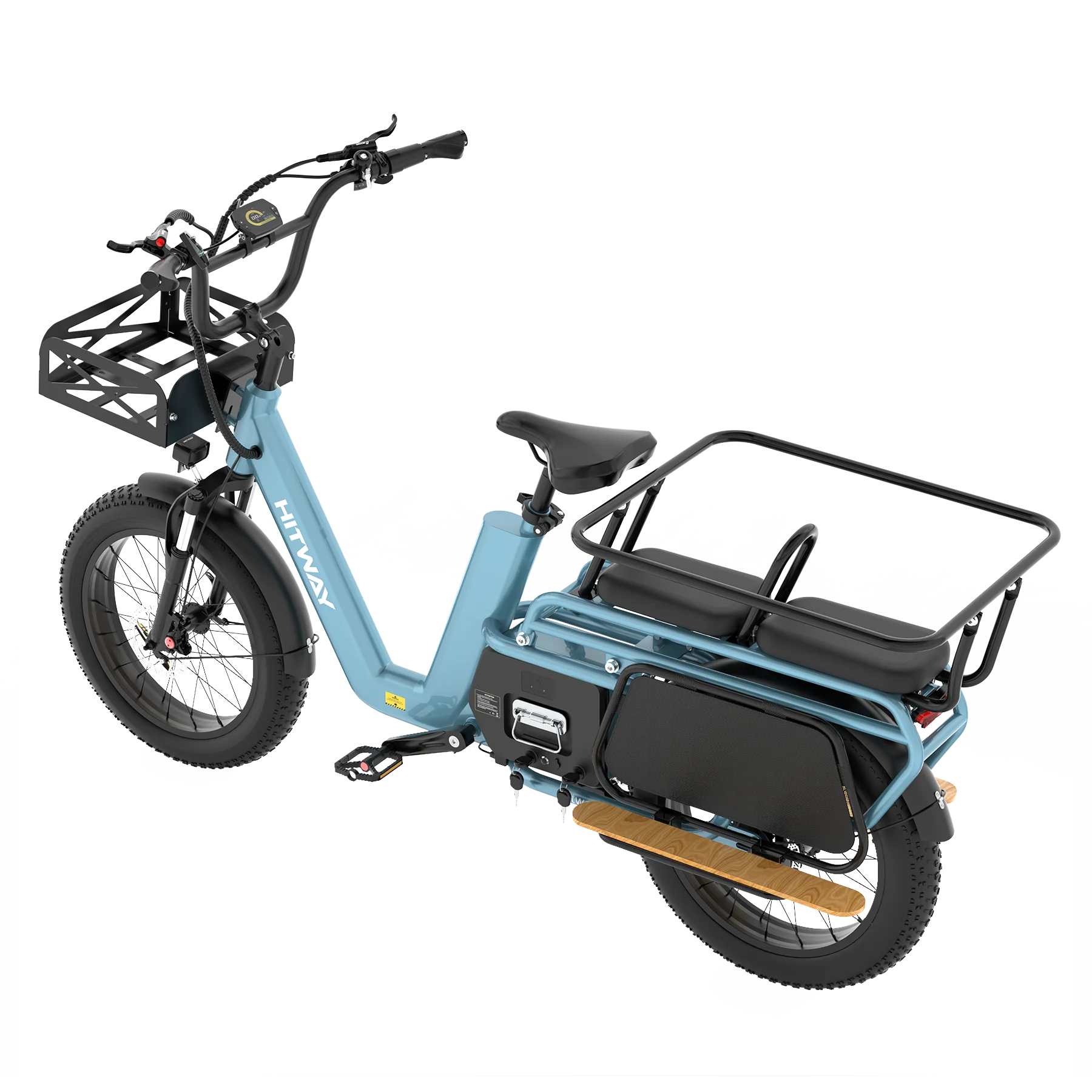 BK-T2 Longtail Electric Cargo Bike - Image 18