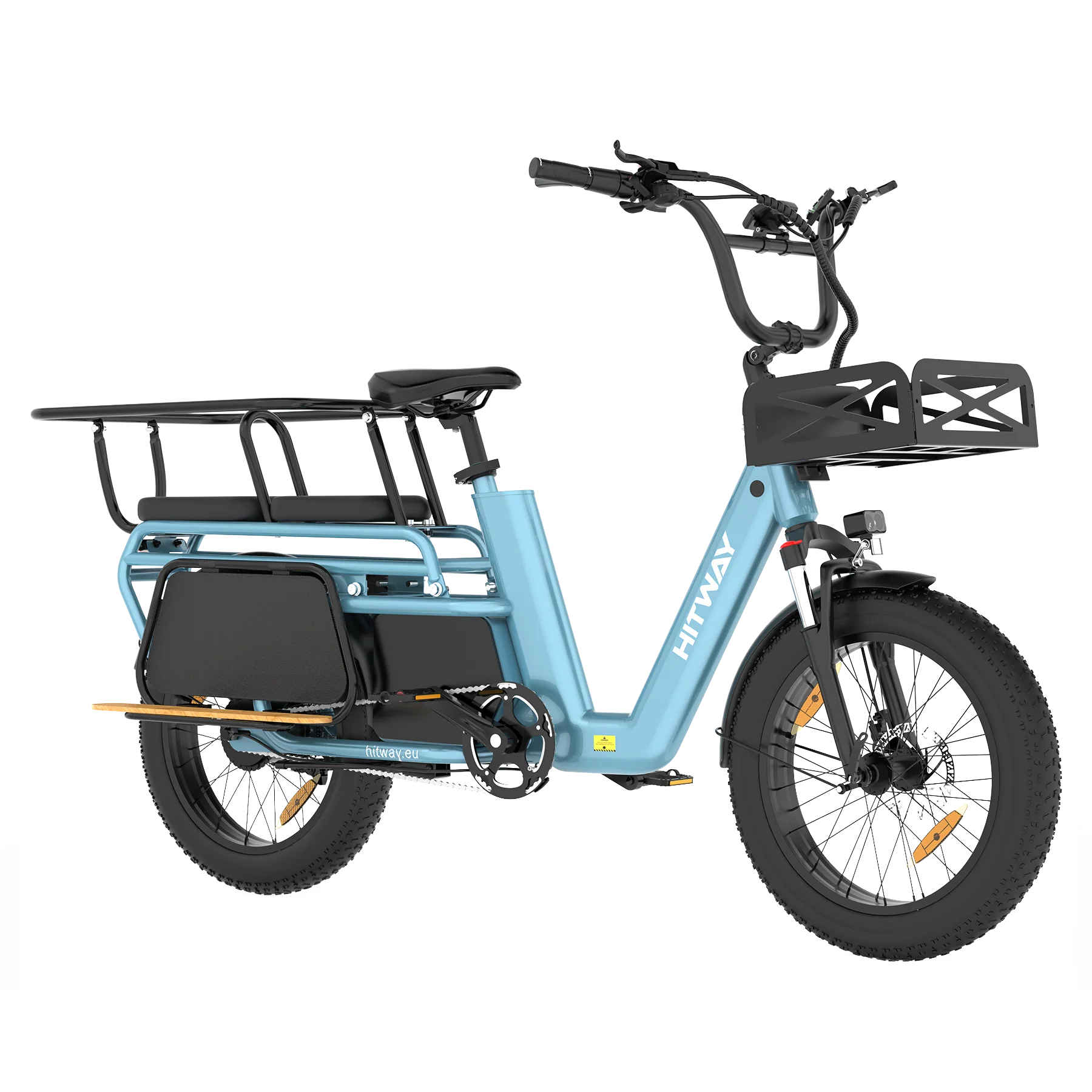 BK-T2 Longtail Electric Cargo Bike - Image 19
