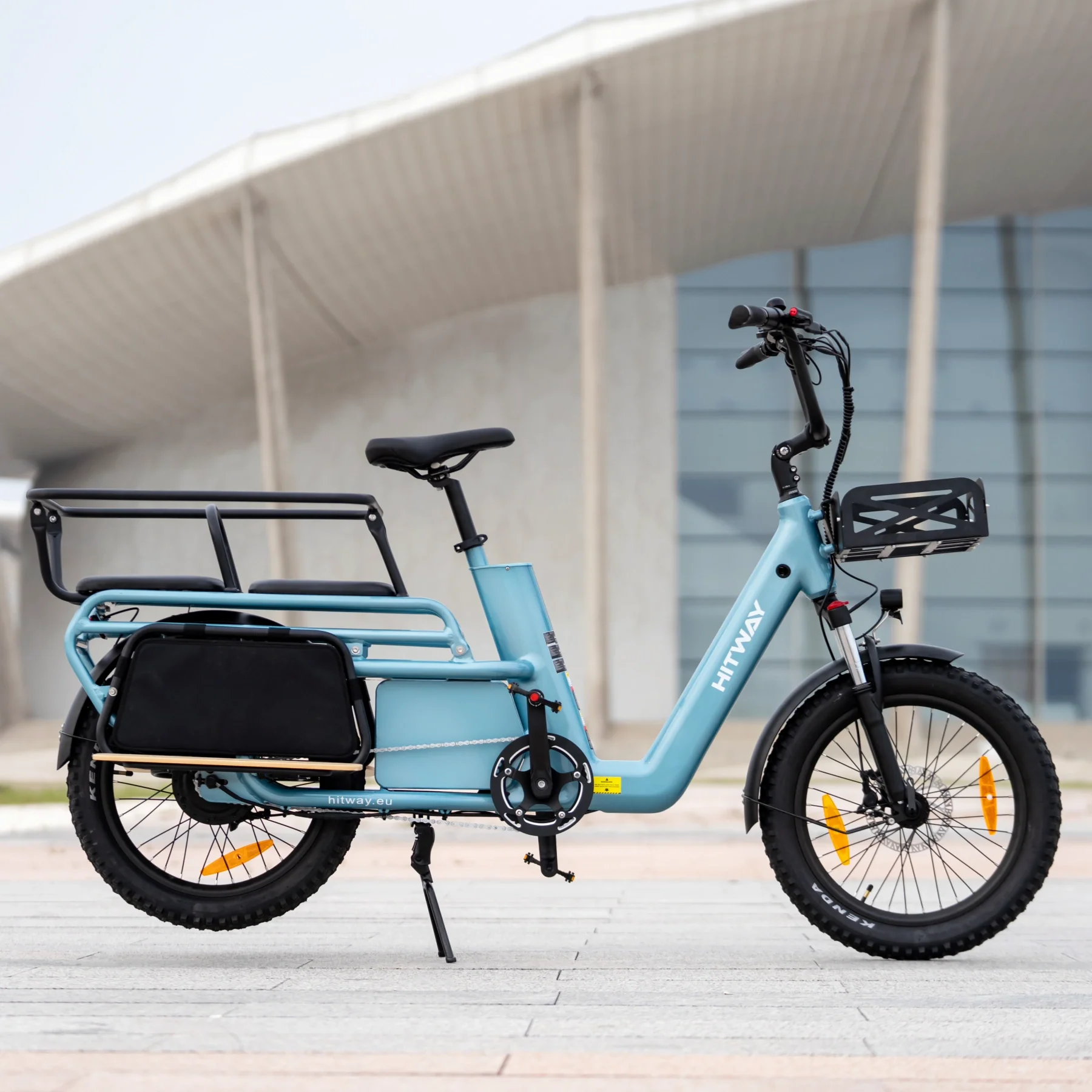 BK-T2 Longtail Electric Cargo Bike - Image 9
