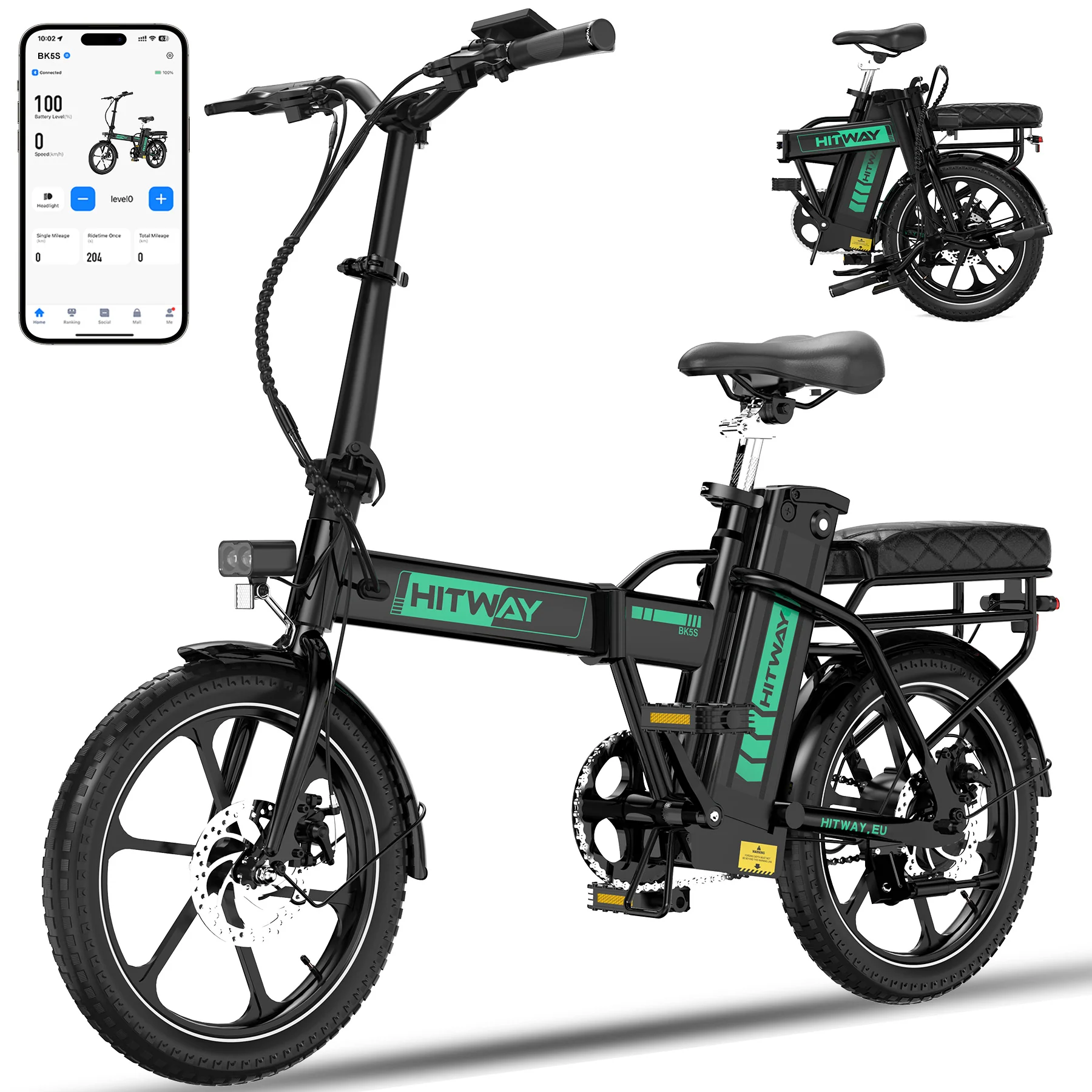 BK5SL Folding Electric Bike - Image 8